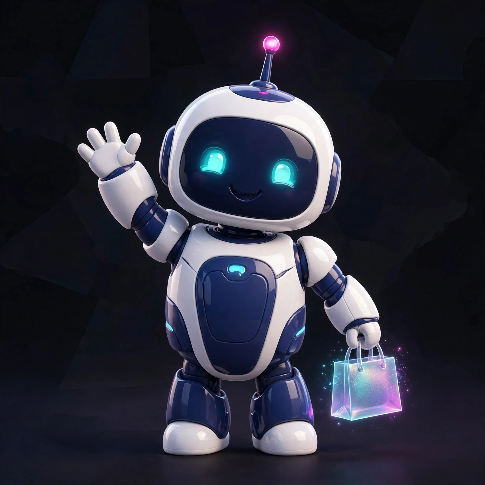 China Shop guide finder mascot